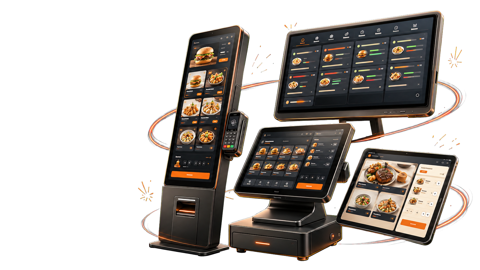 Suite BEResto : borne, caisse, salle et cuisine connectées